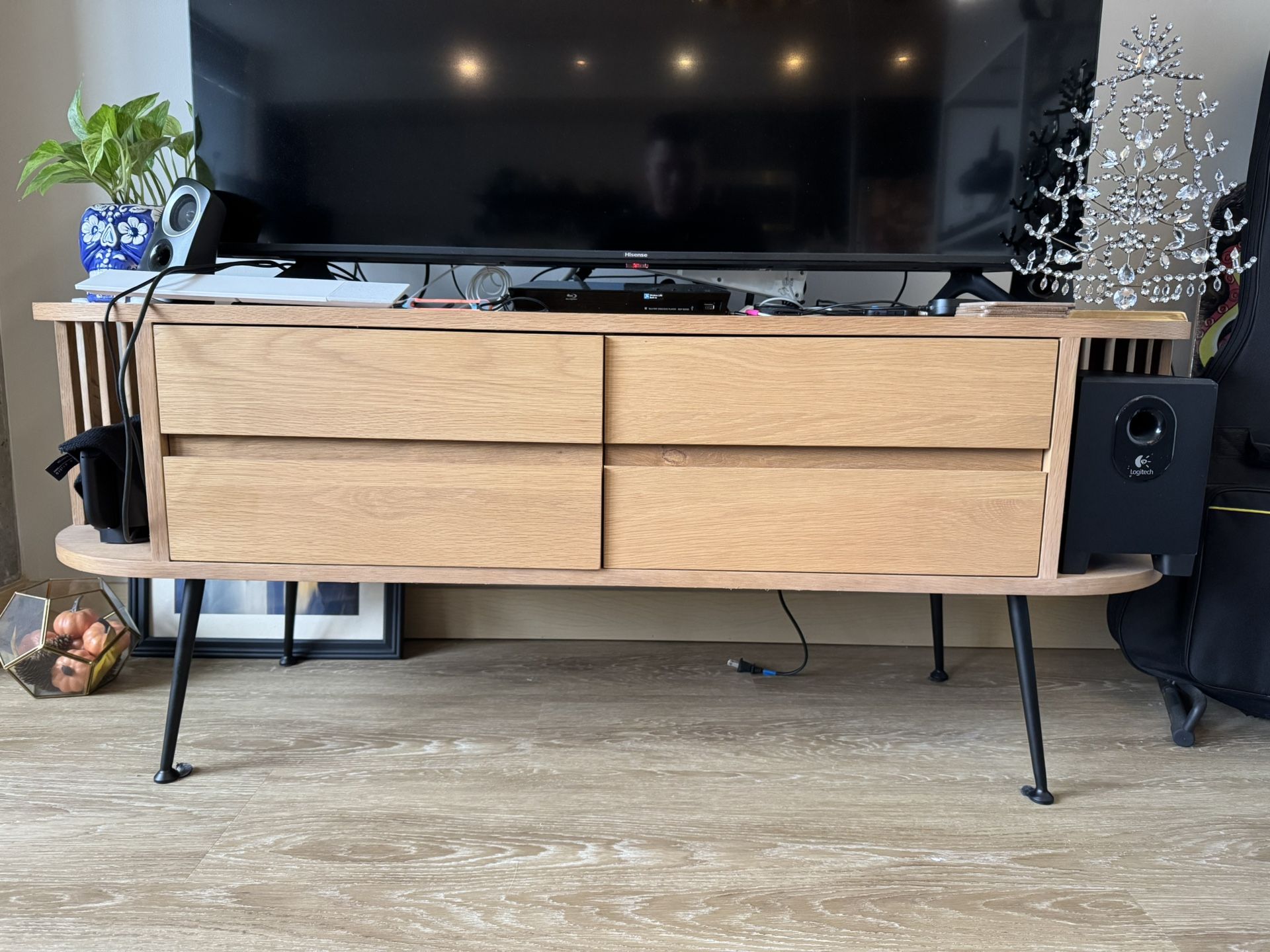 Joybird TV Stand Real Wood.