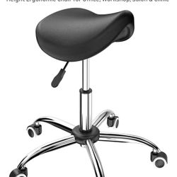 Professional Rolling Saddle Stool