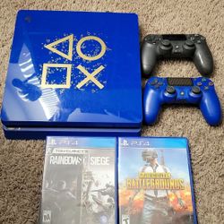 PS4 Days Of Play Limited Edtion 1Tb Plus 2 games