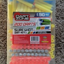 Nerf & Dart Zone Darts, Target Practice Game, Extended Clips