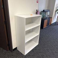 White 3-Tier Storage Shelf – Durable & Versatile Organizer  Height 47.25 inch Length 31.5 Width15.75