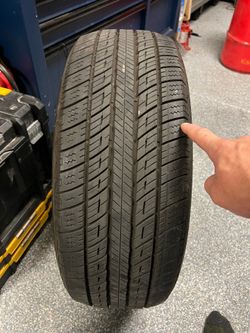 Good used Uniroyal 215/50R18 car tire