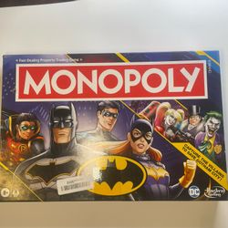 DC MONOPOLY Board Game 