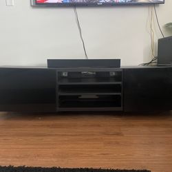 Black 60” TV Stand