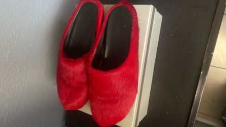 Red Marni slides size 45