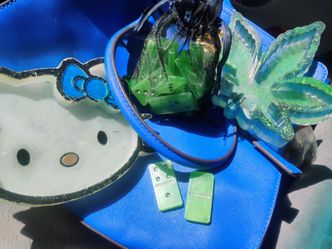 Glow in the dark Hello kitty ashtrays
