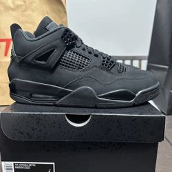 Size 10 - Air Jordan 4 Retro 2025 Black Cat