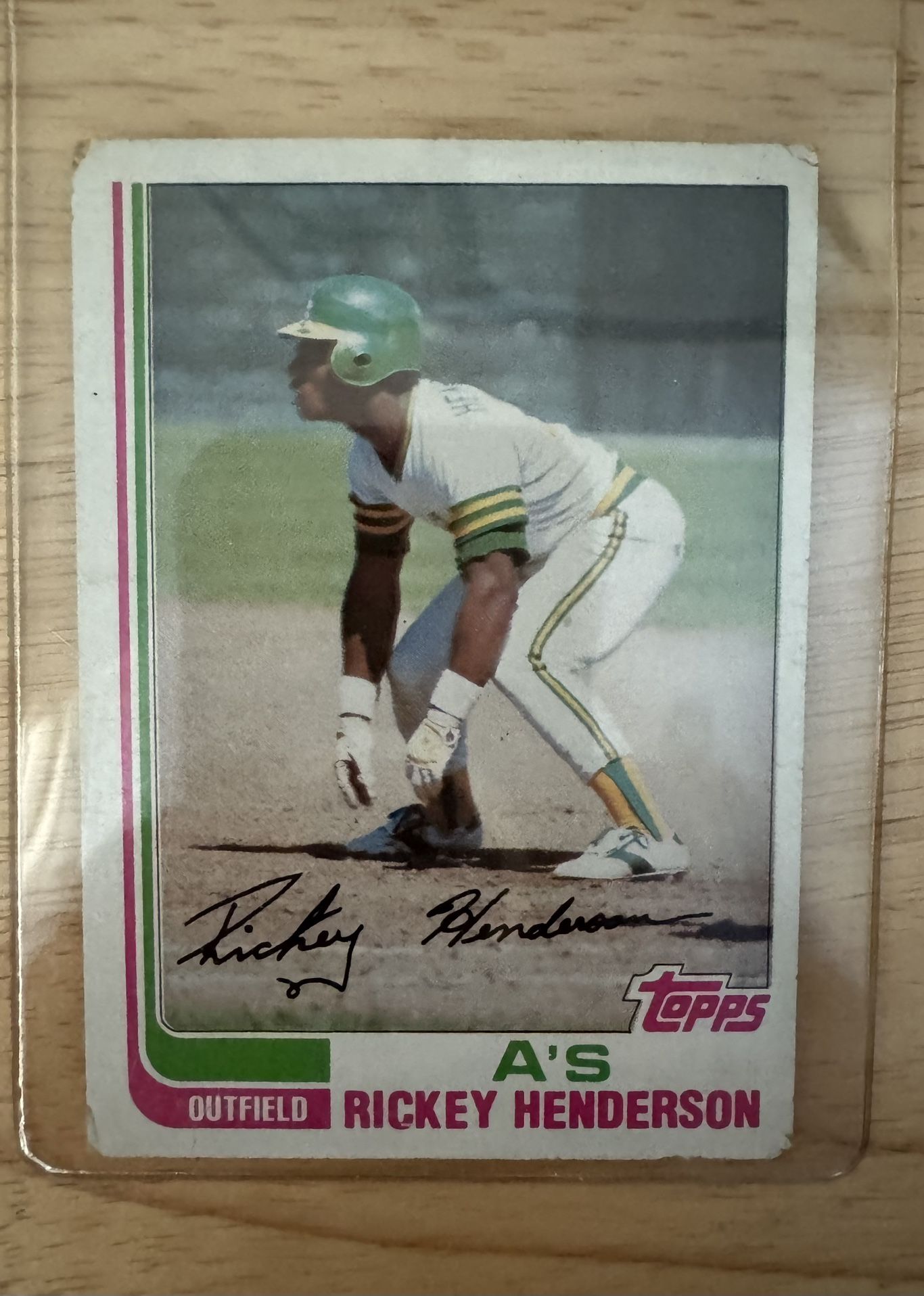 1982 Topps - Rickey Henderson #610