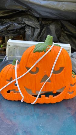 Ceramic pumpkin