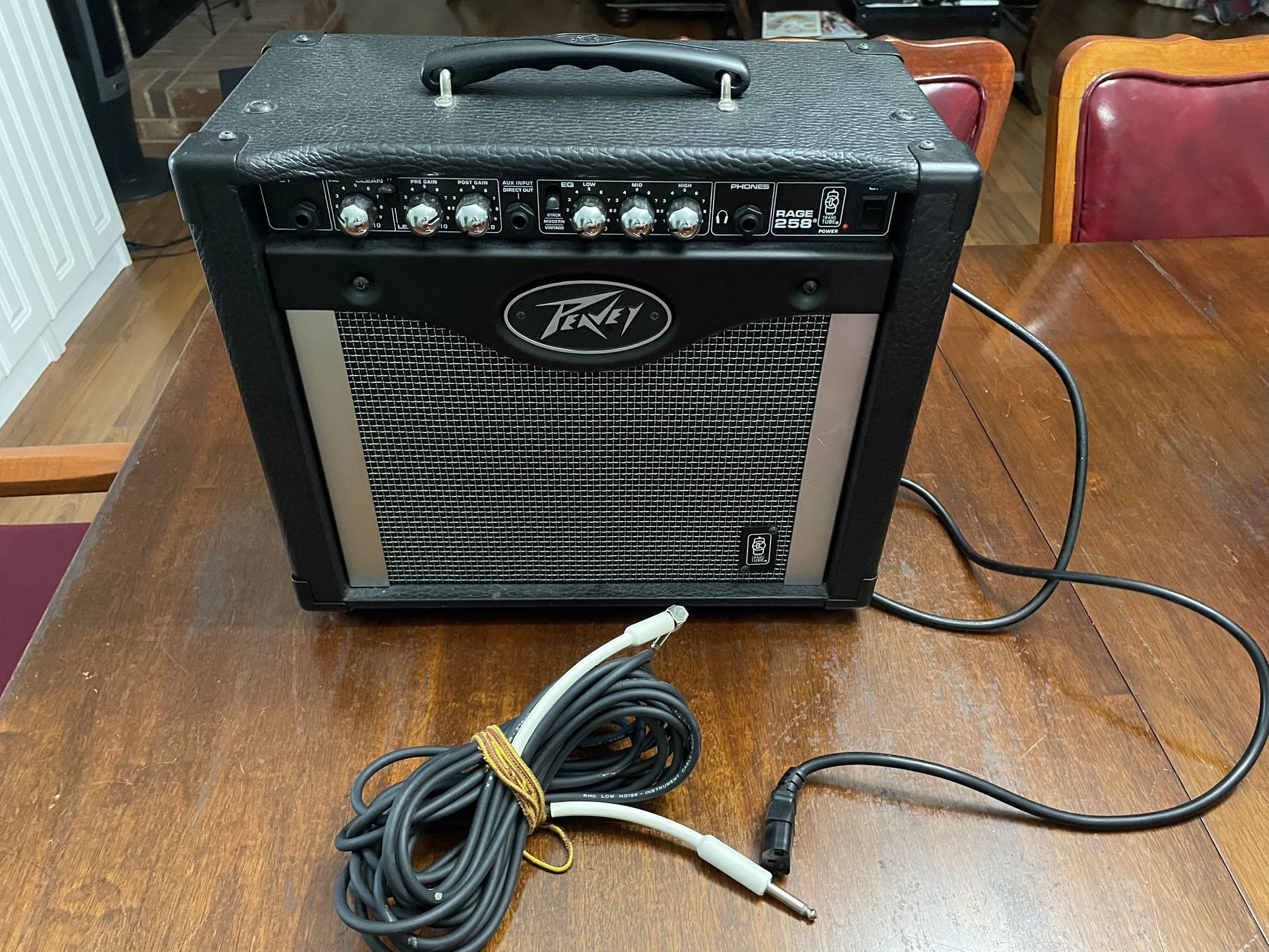 Peavey Rage 258 Amplifier Electric 50 Watts
