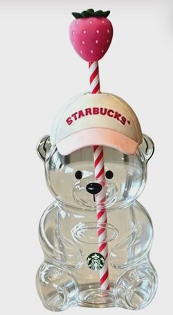 Summer bear Starbucks cup