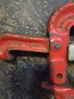 Ridgid No. 38 Portable Clamp E-679 top jaw Bench Pipe Vise | 1/8 to 2" USA | Portable