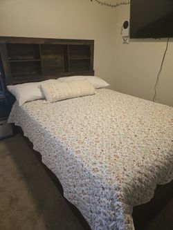 Queen bed frame