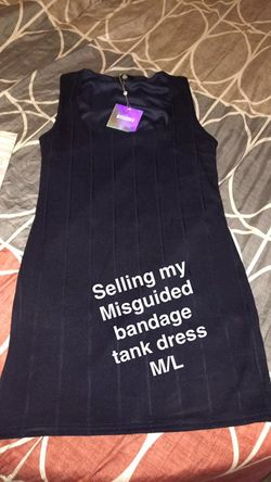 Misguided bandage tank dress M/L