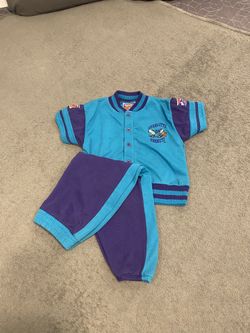 Vintage Charlotte Hornets Track Suit