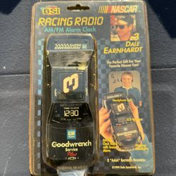 Dale Earnhardt Alarm Clock/radio 