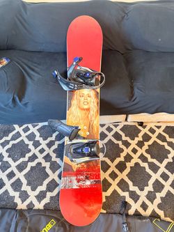 Vintage Jeanna Jameson limited edition snowboard