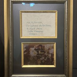 Harry Potter Screen Used Acceptance Letter Prop with COA
