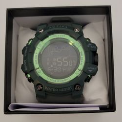Activa by Invicta ACW8082-018 Digital Sport Watch Green & Grey 50 mm New In Box