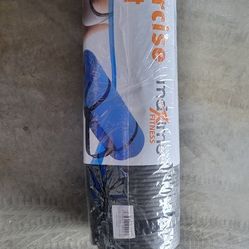 Brand New Exercise Yoga Mat With Straps To Carry 