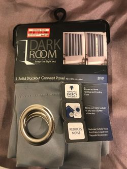 Blackout curtains - grey