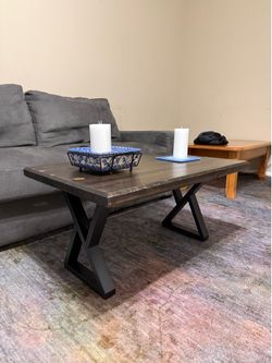 Espresso Coffee Table (reclaimed oak)