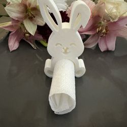 Cute Bunny Dinner Napkin Holder