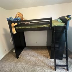 Twin Wood Loft/bunk Bed