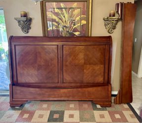 King Size Bedroom Sleigh Bed Frame