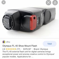 Olympus electronic Flash FL-40