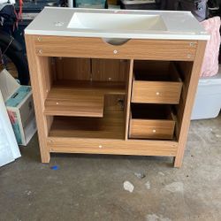 Vanity With Sink 36inches