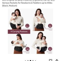 Momcozy Hip Seat Baby Carrier