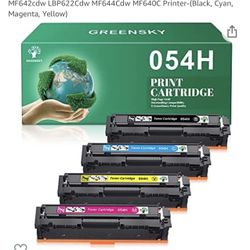 GREENSKY Compatible Toner Cartridge Replacement for Canon Cartridge 054H 054 H 054 High Yield for Canon Color ImageClass MF642cdw LBP622Cdw MF644Cdw M
