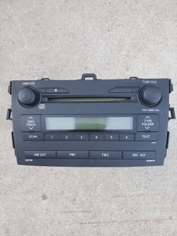 Toyota corolla stock oem radio