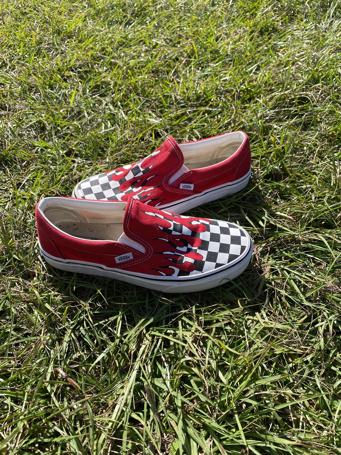 Vans Paint Drip Slip Ons