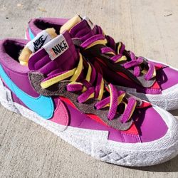 Nike Sacai Low Blazer Purple Dusk - Size 10½ - New