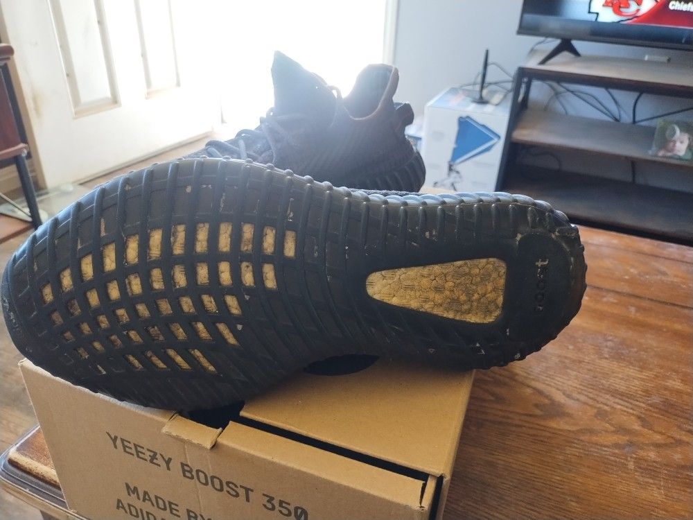 adidas gazelle silver green womens ADIDAS x YEEZY BOOST 350 V2 Size 12 Black Multi-Color Woven Mixed Fabr –  Sui Generis Designer Consignment main image 1