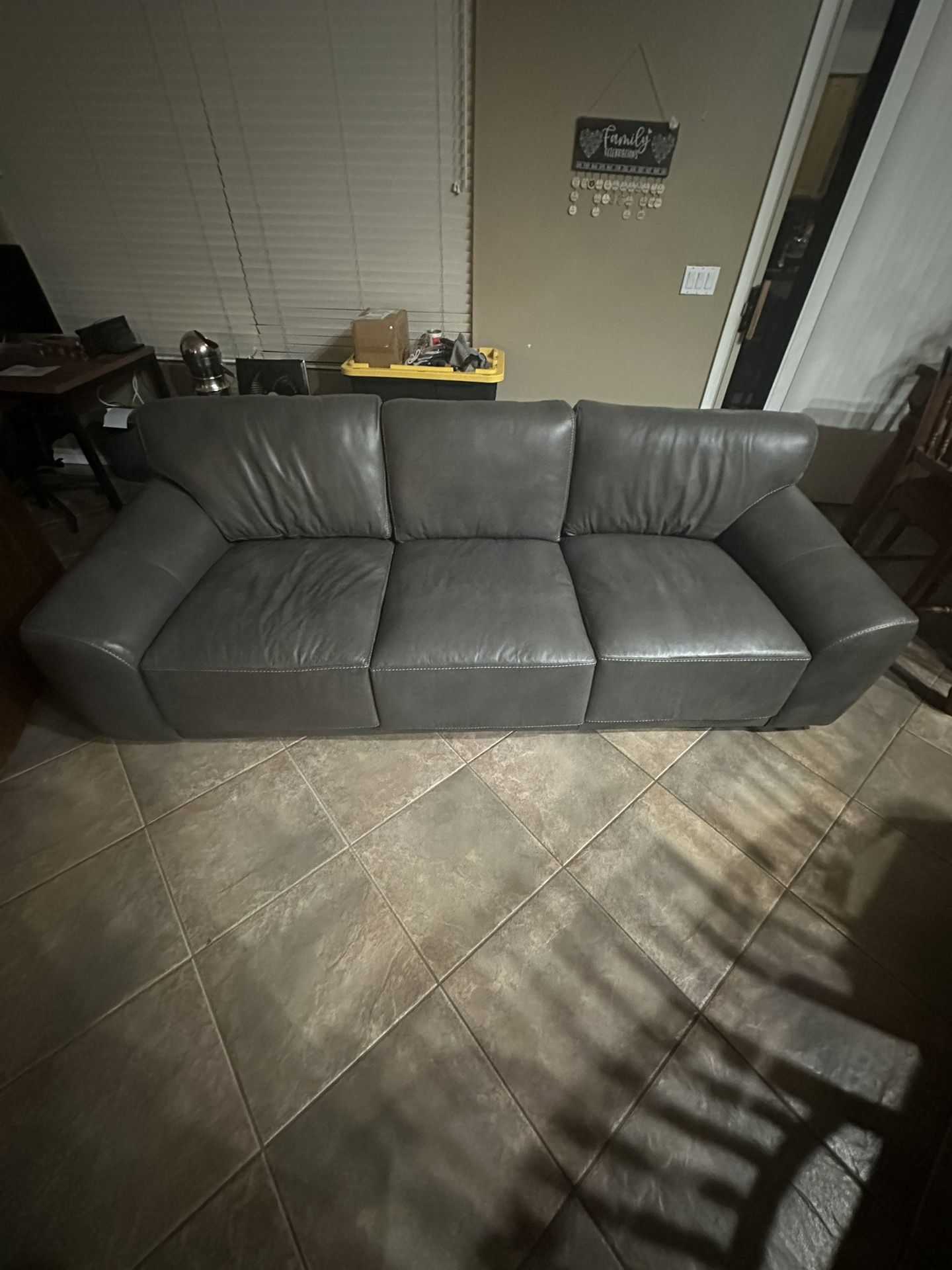 Leather Couch