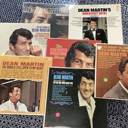 Dean Martin  vinyl record collection 7 albums!