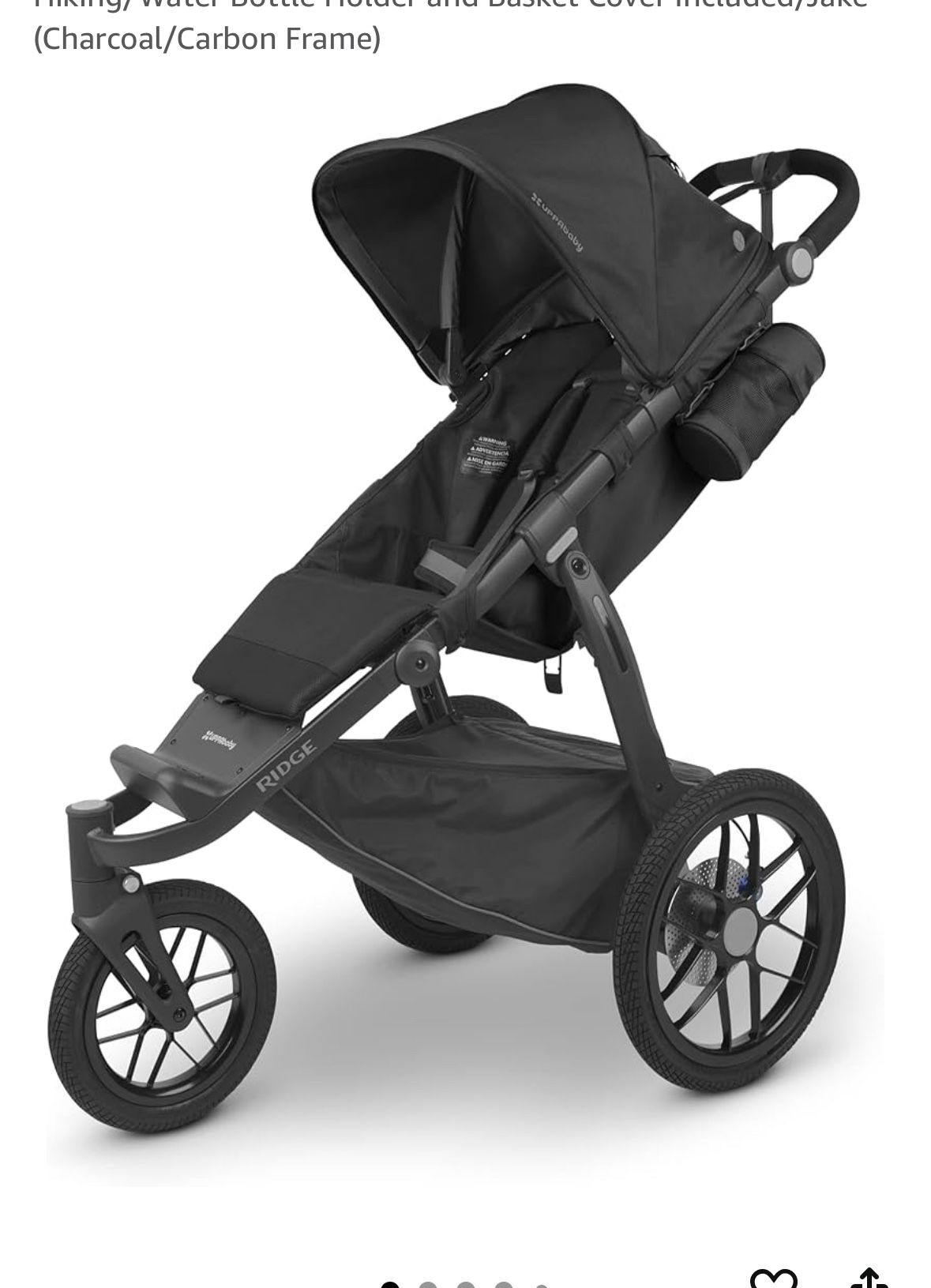 UPPA Baby Running Stroller With Bassinet