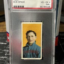 Bob Spade 1909-11 T206 Piedmont PSA 4 
