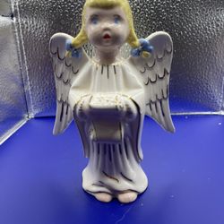Vintage  Christmas Angel Table Ornament 
