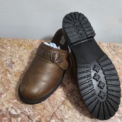 Ladies Clog Style Dress Slides