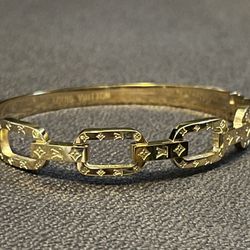 Designer Bangle Bracelet Gold