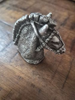 Silver Horse Head
