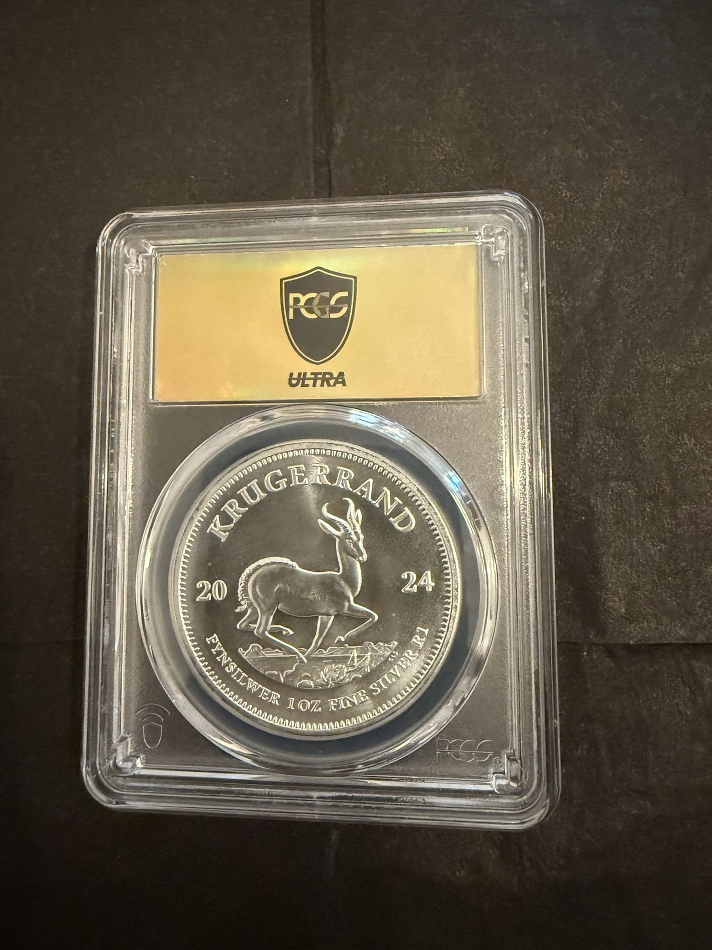 2024 Krugerrand MS70 GOLD RUSH LABEL