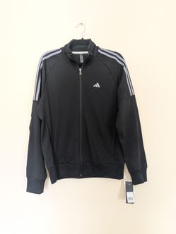 NWT Medium Adidas Black Zip Up