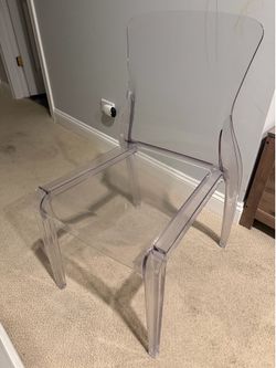 Clear Ghost Side Chair