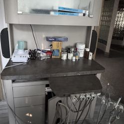 Dental Rear Delivery Cabinet 