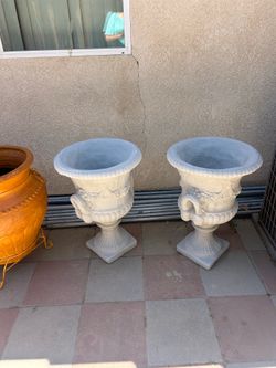 New Planters made out of cement